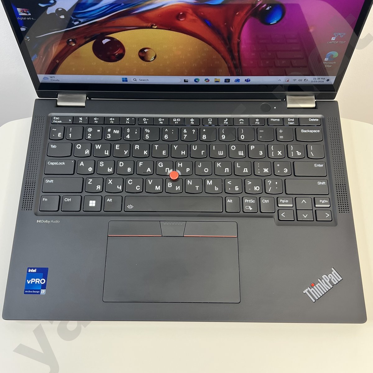 Ноутбук Lenovo ThinkPad X13 Yoga Gen 4 i7 +LTE — фото 6