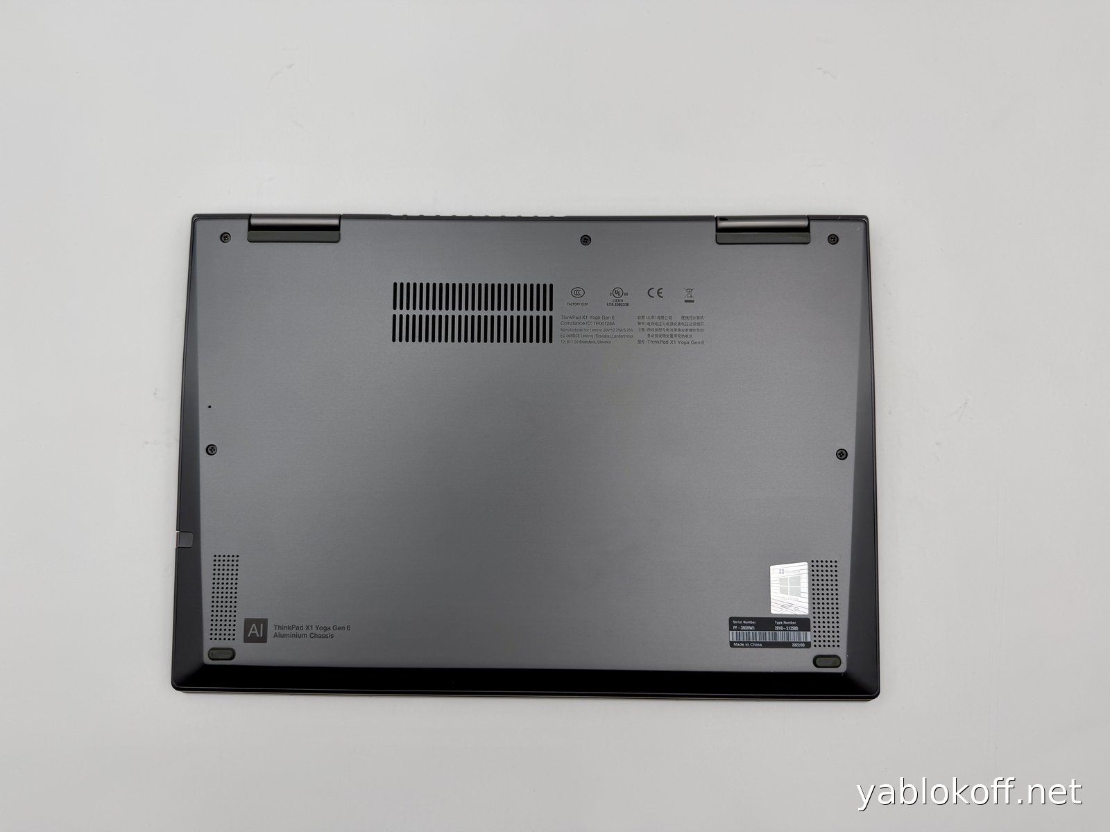 Ноутбук Lenovo ThinkPad X1 Yoga Gen 6 +LTE — фото 8