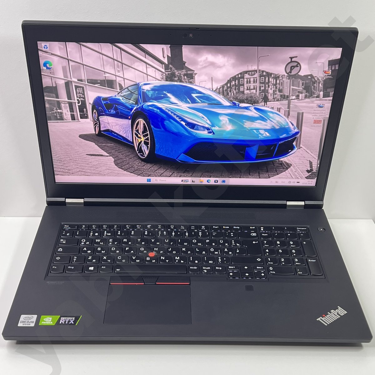 Ноутбук Lenovo ThinkPad P17 gen 1 i9-10885H A4000 4K — фото 3
