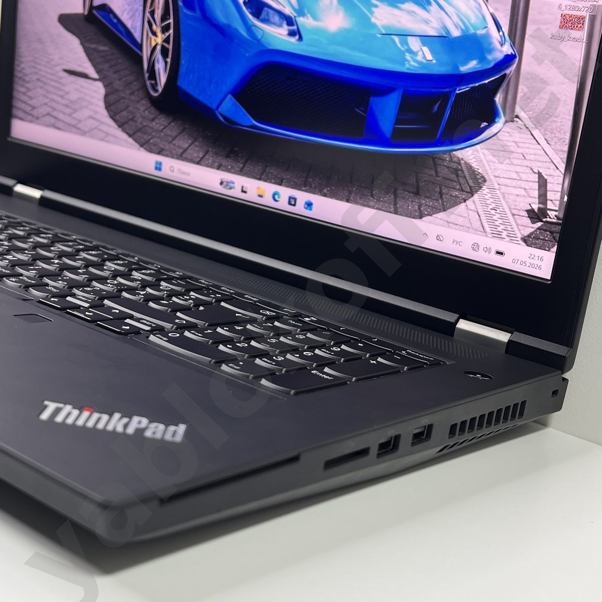 Ноутбук Lenovo ThinkPad P17 gen 1 i9-10885H A4000 4K — фото 5