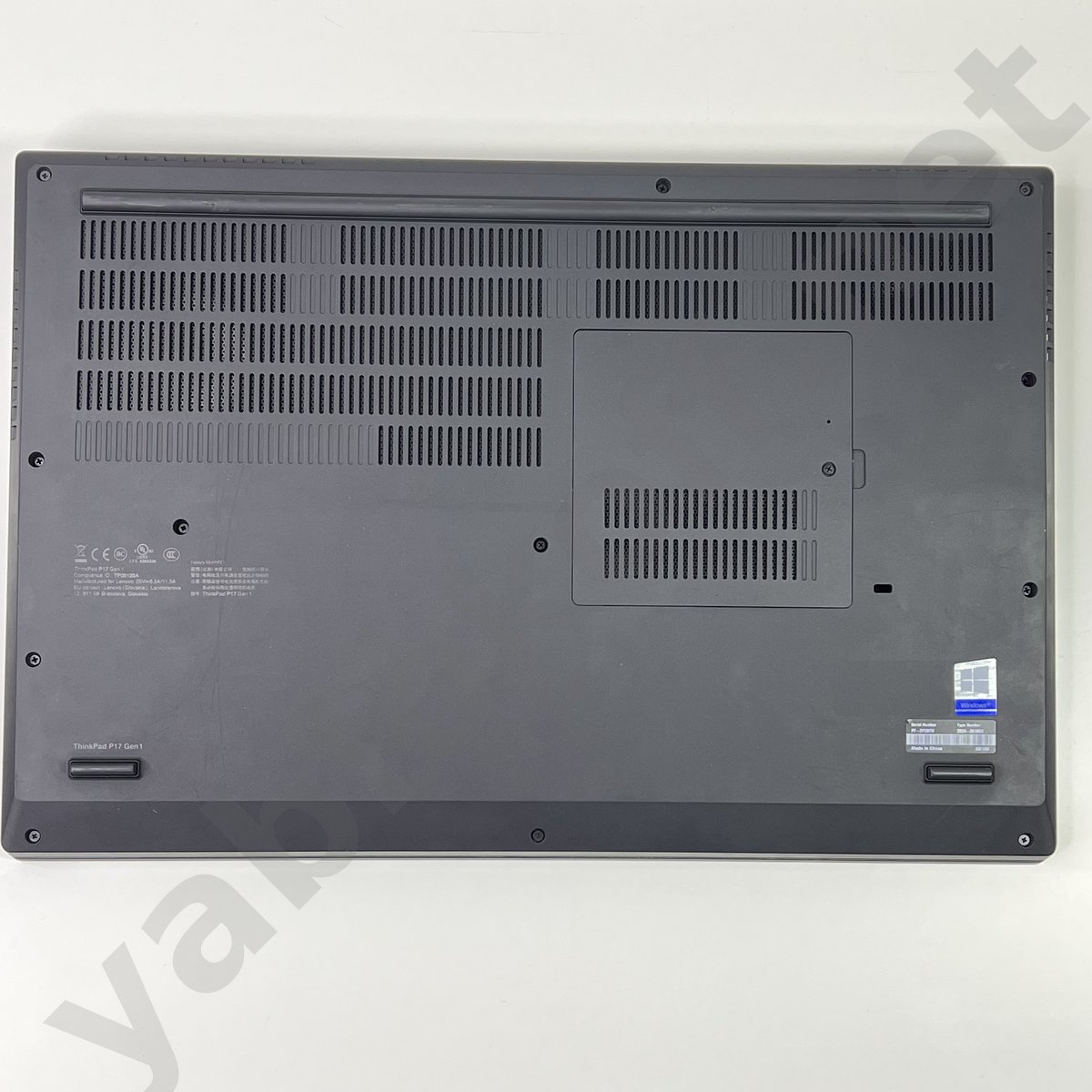 Ноутбук Lenovo ThinkPad P17 gen 1 i9-10885H A4000 4K — фото 10