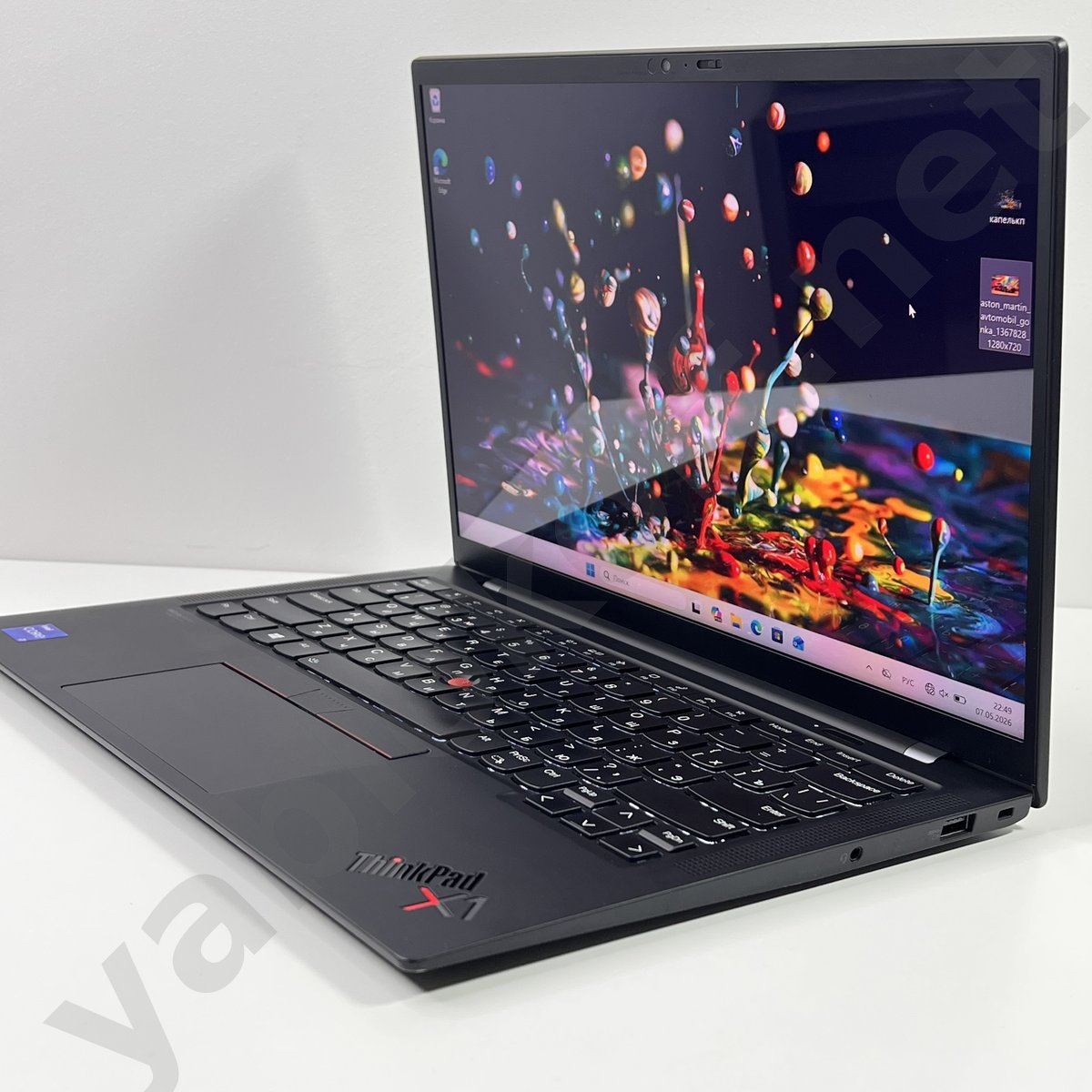 Ноутбук Lenovo ThinkPad X1 Carbon Gen 9 i7-1185G7 4K — фото 4