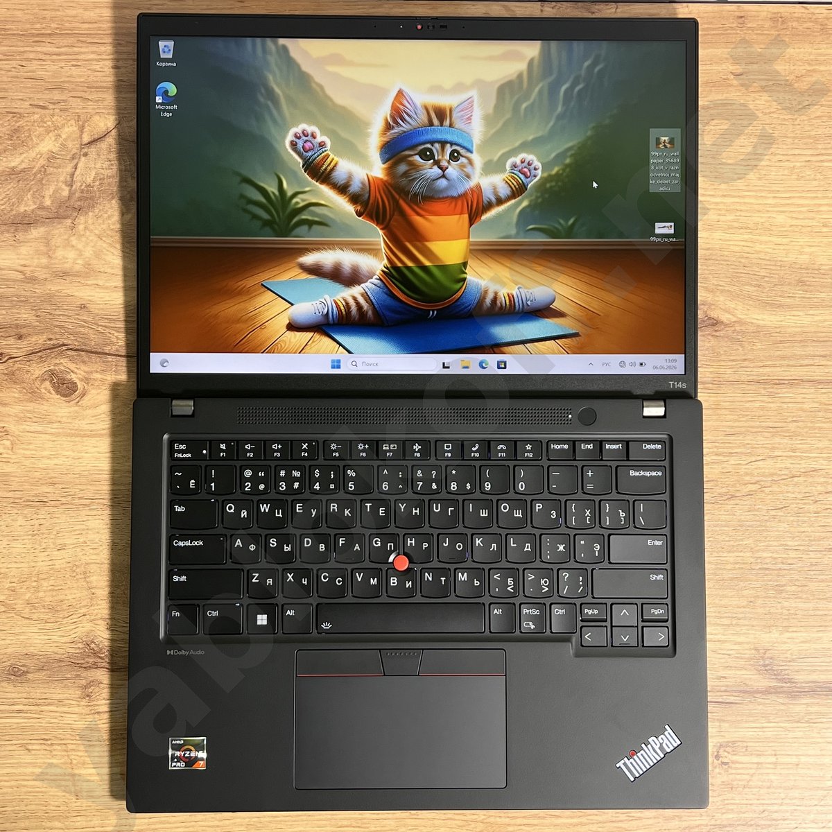Ноутбук Lenovo ThinkPad T14S Gen 4 Ryzen 7-7840u — фото 5
