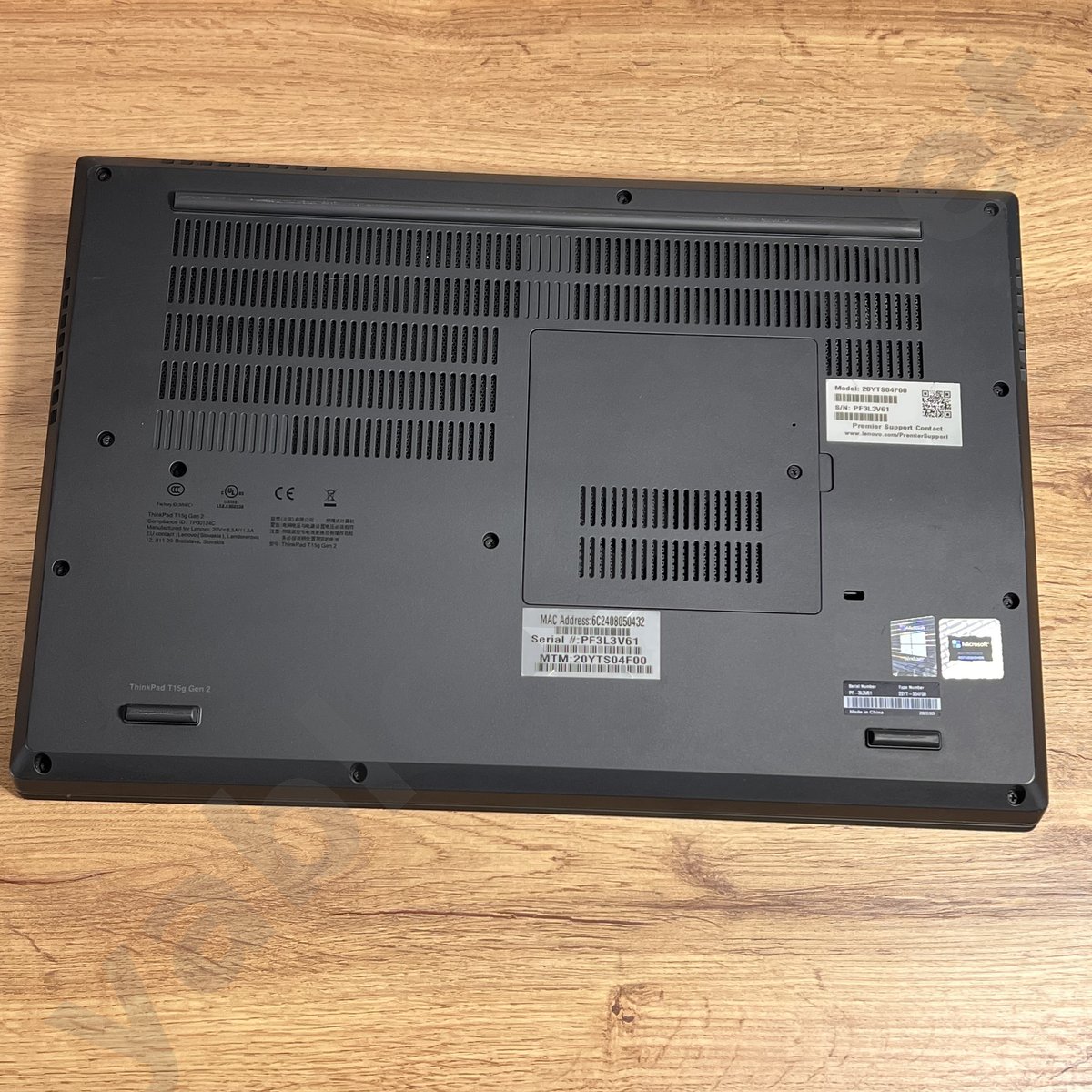 Ноутбук Lenovo ThinkPad T15g Gen 2 i9 RTX3080 4K — фото 5