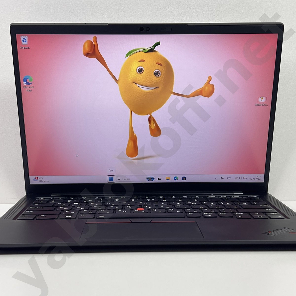 Ноутбук Lenovo ThinkPad X1 Carbon Gen 10 i7 — фото 1 купить бу в Санкт-Петербурге