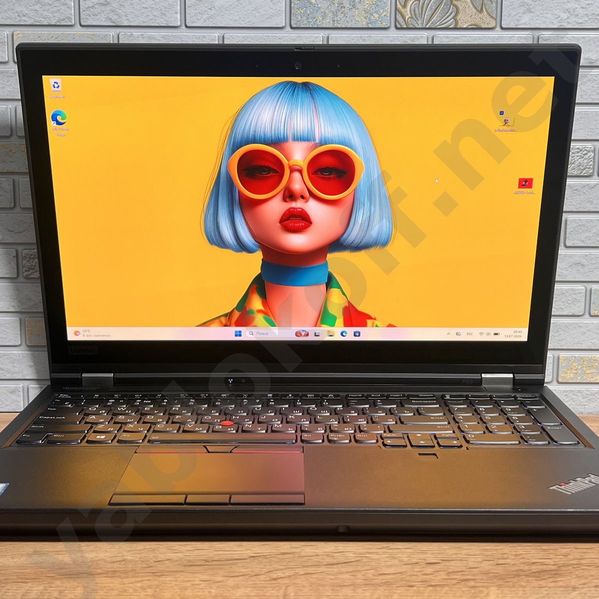 Ноутбук Lenovo ThinkPad P53 i7 — фото 1 купить бу в Санкт-Петербурге