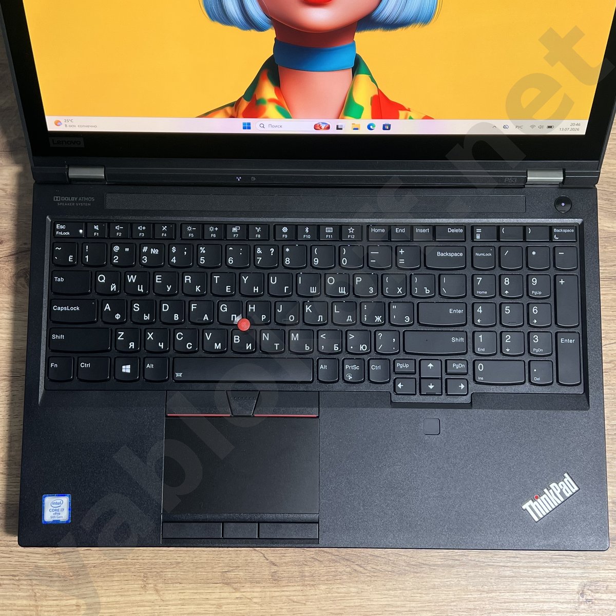 Ноутбук Lenovo ThinkPad P53 i7 — фото 5