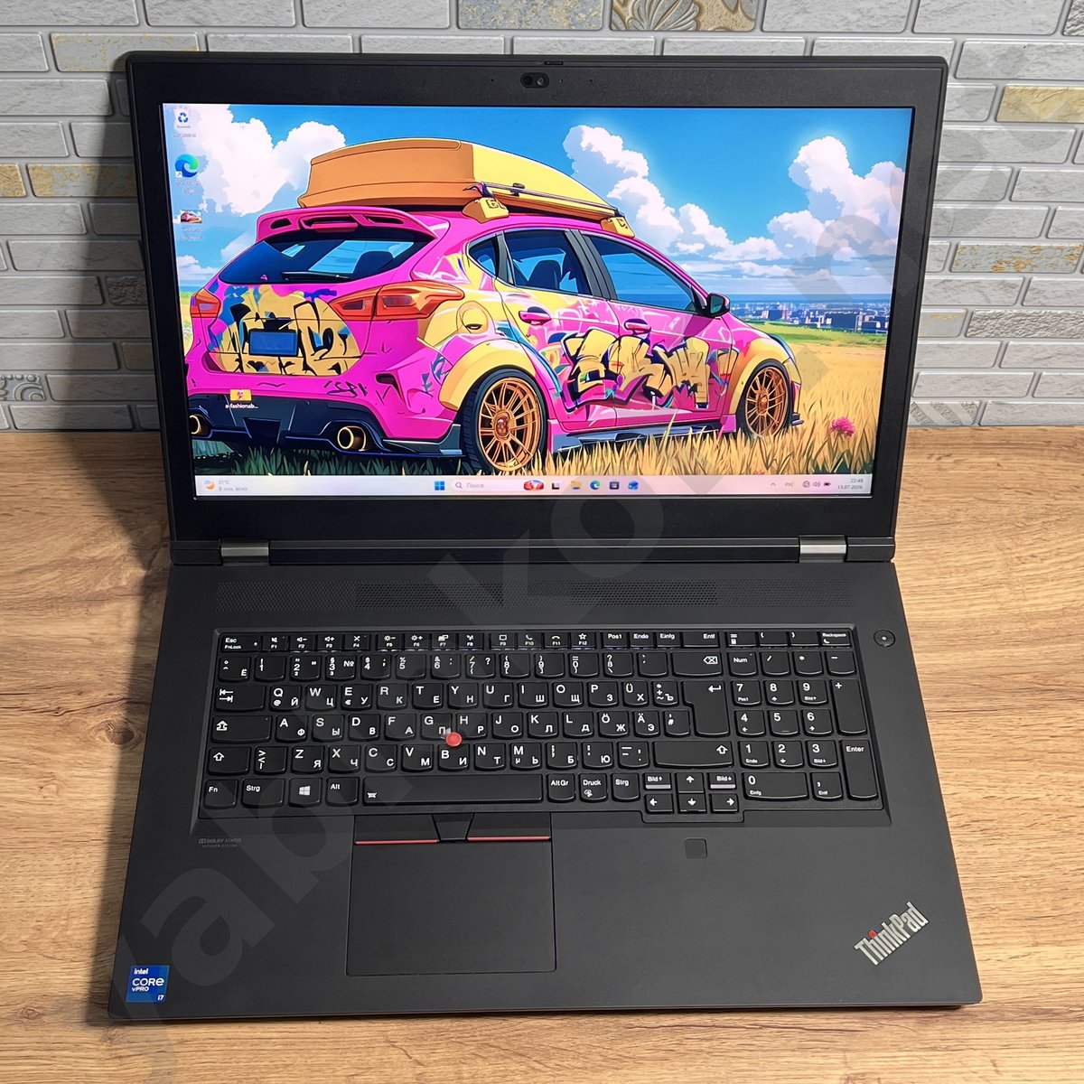 Ноутбук Lenovo ThinkPad P17 Gen 2 i7 A4000 4K — фото 5