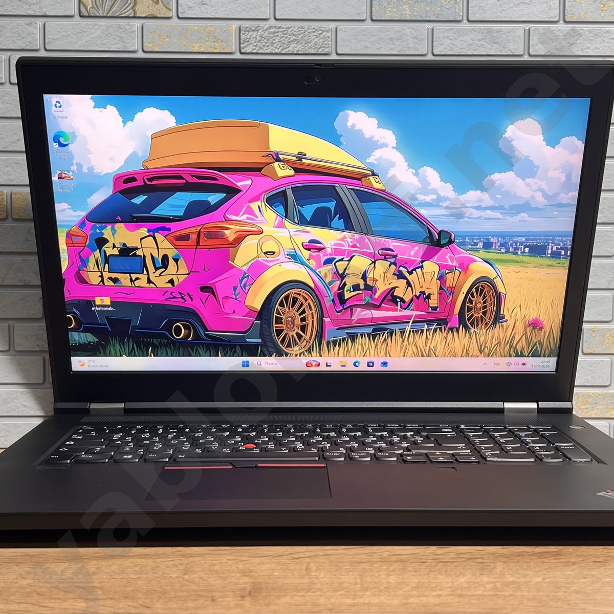 Ноутбук Lenovo ThinkPad P17 Gen 2 i7 A4000 4K — фото 1 купить бу в Санкт-Петербурге