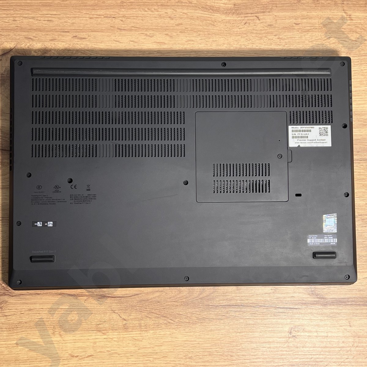 Ноутбук Lenovo ThinkPad P17 Gen 2 i7 A4000 4K — фото 7