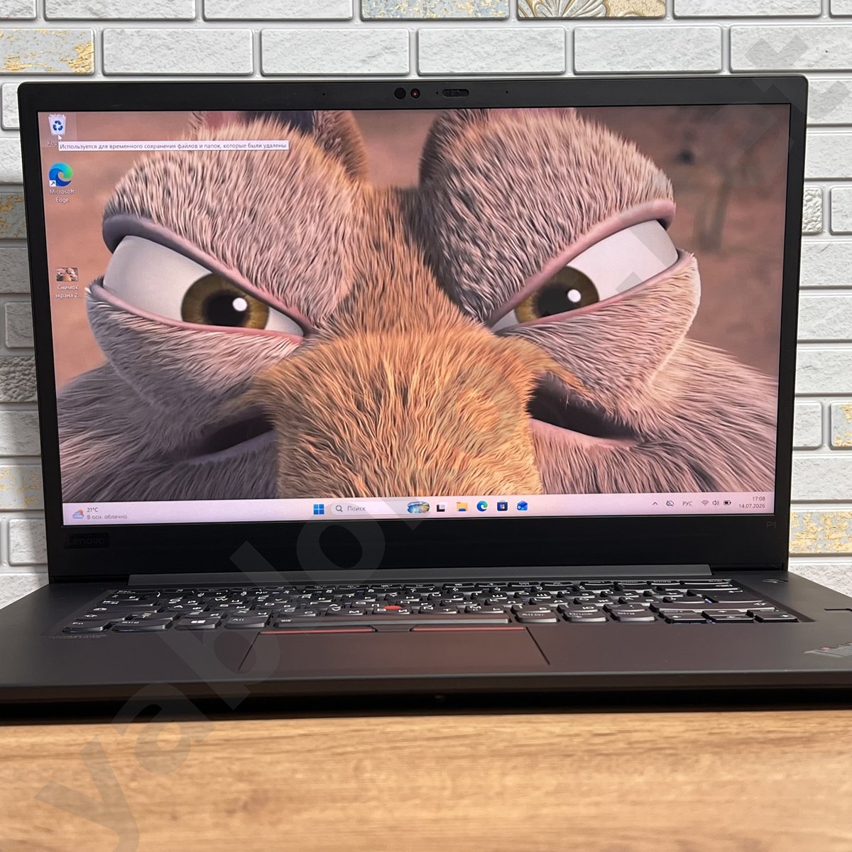 Ноутбук Lenovo ThinkPad P1 Gen 2 i9 T2000 4K — фото 1 купить бу в Санкт-Петербурге