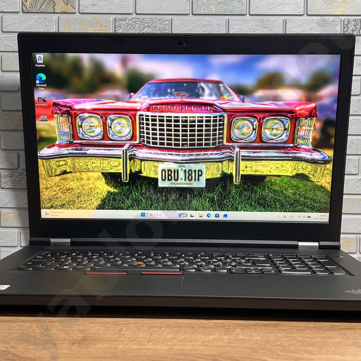 Ноутбук Lenovo ThinkPad P17 Gen 1 i7 A4000 4K — фото 1 купить бу в Санкт-Петербурге