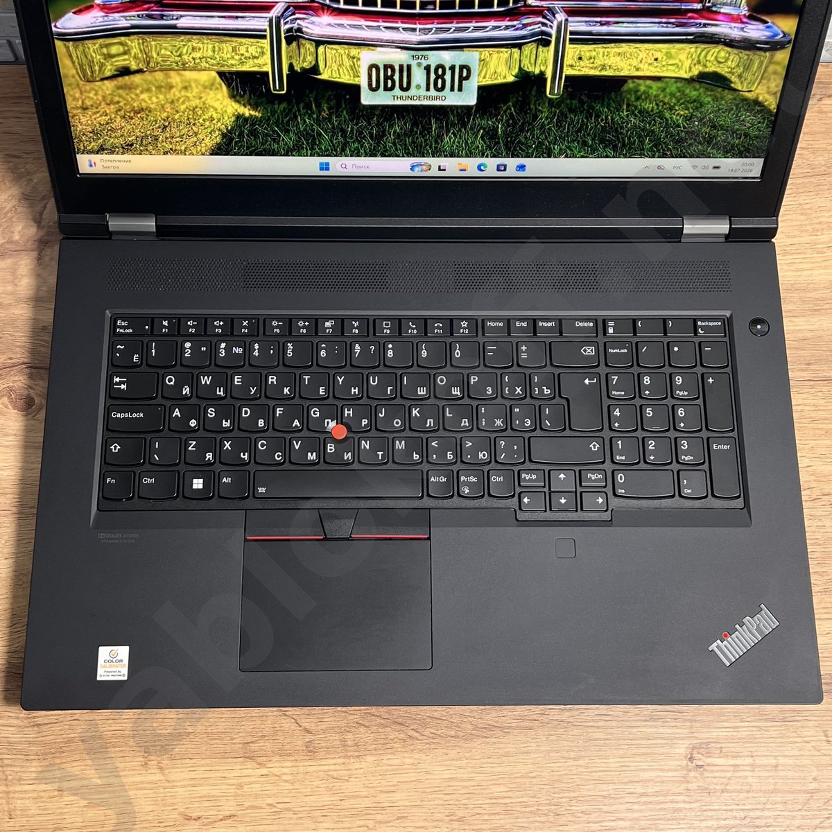 Ноутбук Lenovo ThinkPad P17 Gen 1 i7 A4000 4K — фото 3