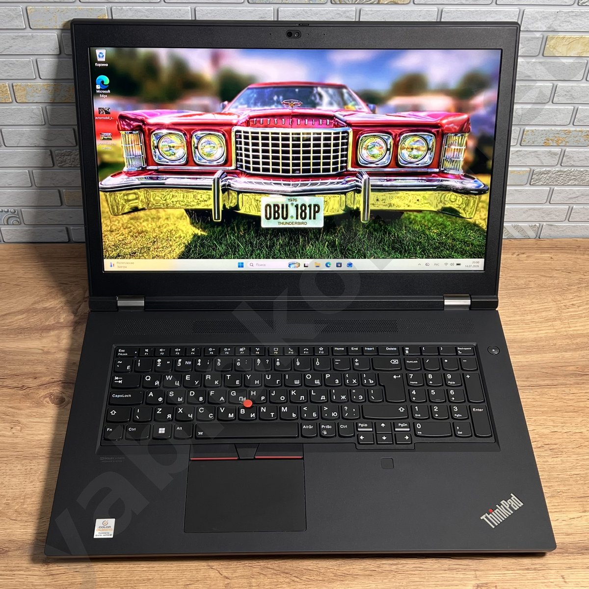 Ноутбук Lenovo ThinkPad P17 Gen 1 i7 A4000 4K — фото 4