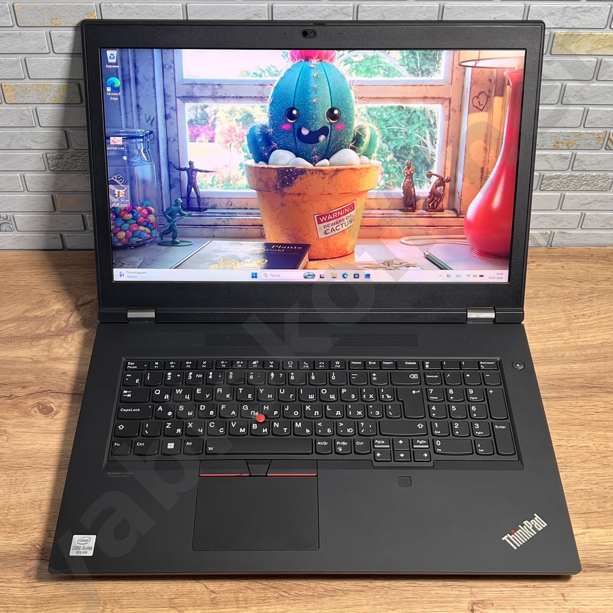 Ноутбук Lenovo ThinkPad P17 Gen 1 i9 A4000 4K — фото 4