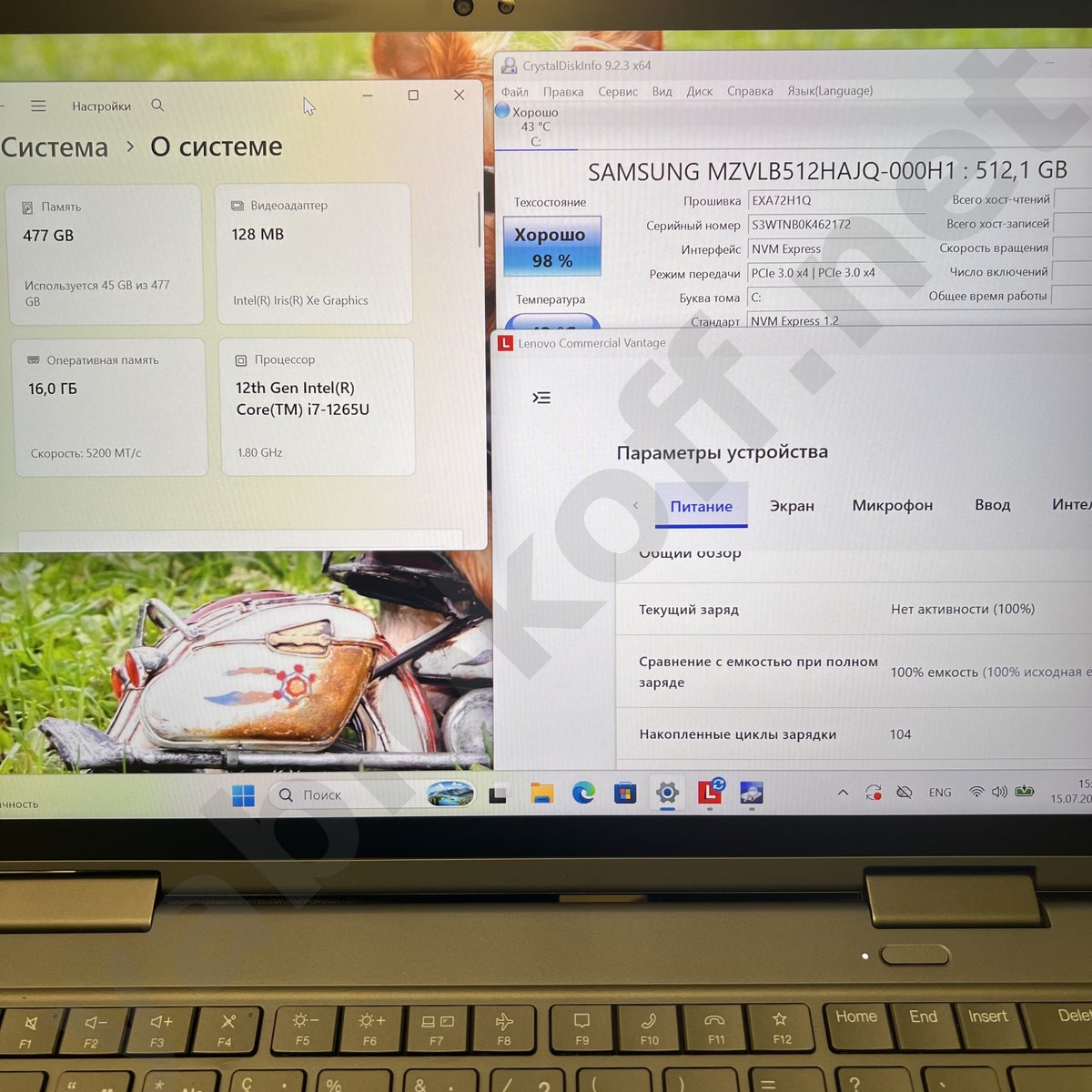 Ноутбук Lenovo ThinkPad P16 Gen 1 i7-12850HX A2000 — фото 14