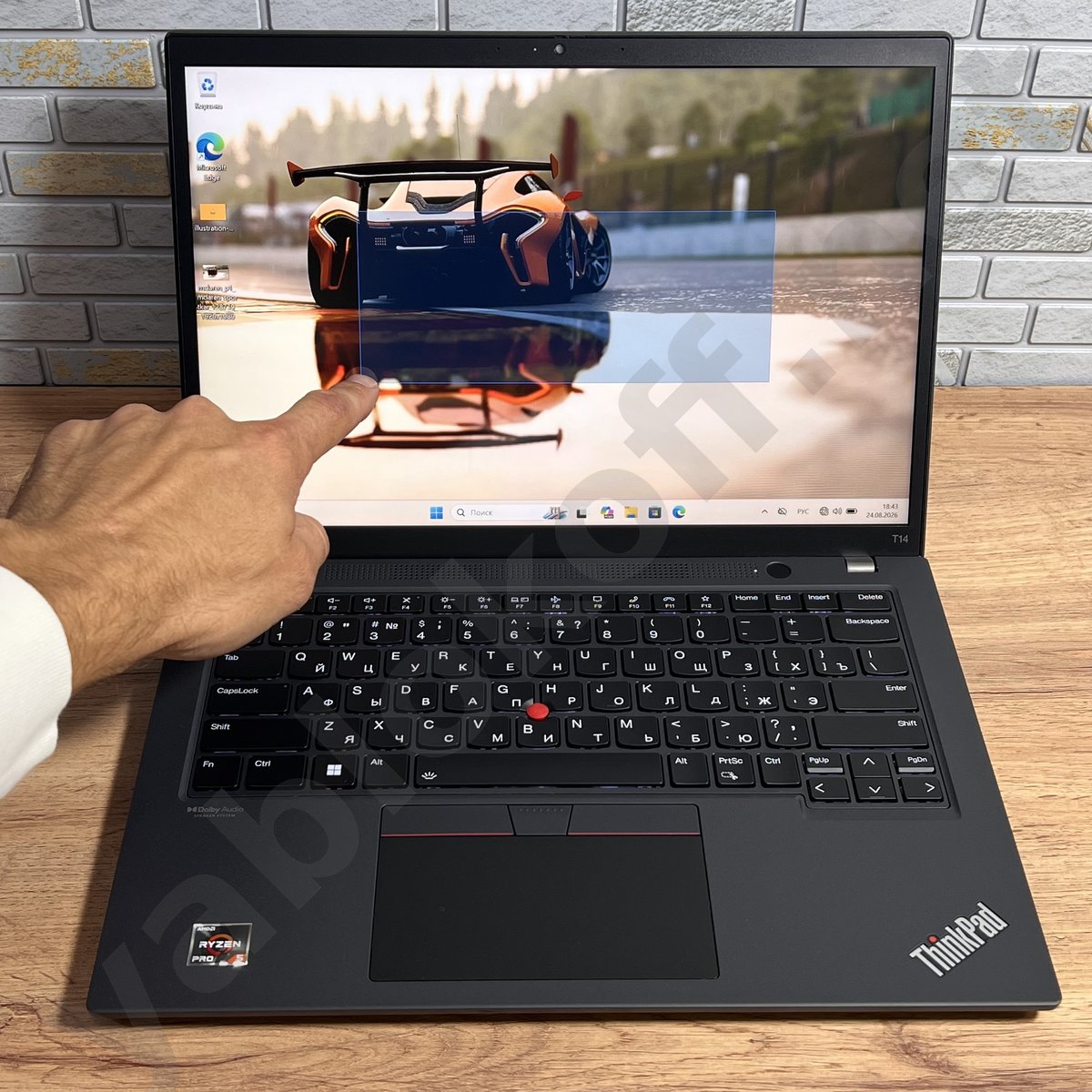 Ноутбук Lenovo ThinkPad T14 Gen 3 Ryzen 5 6650U — фото 5