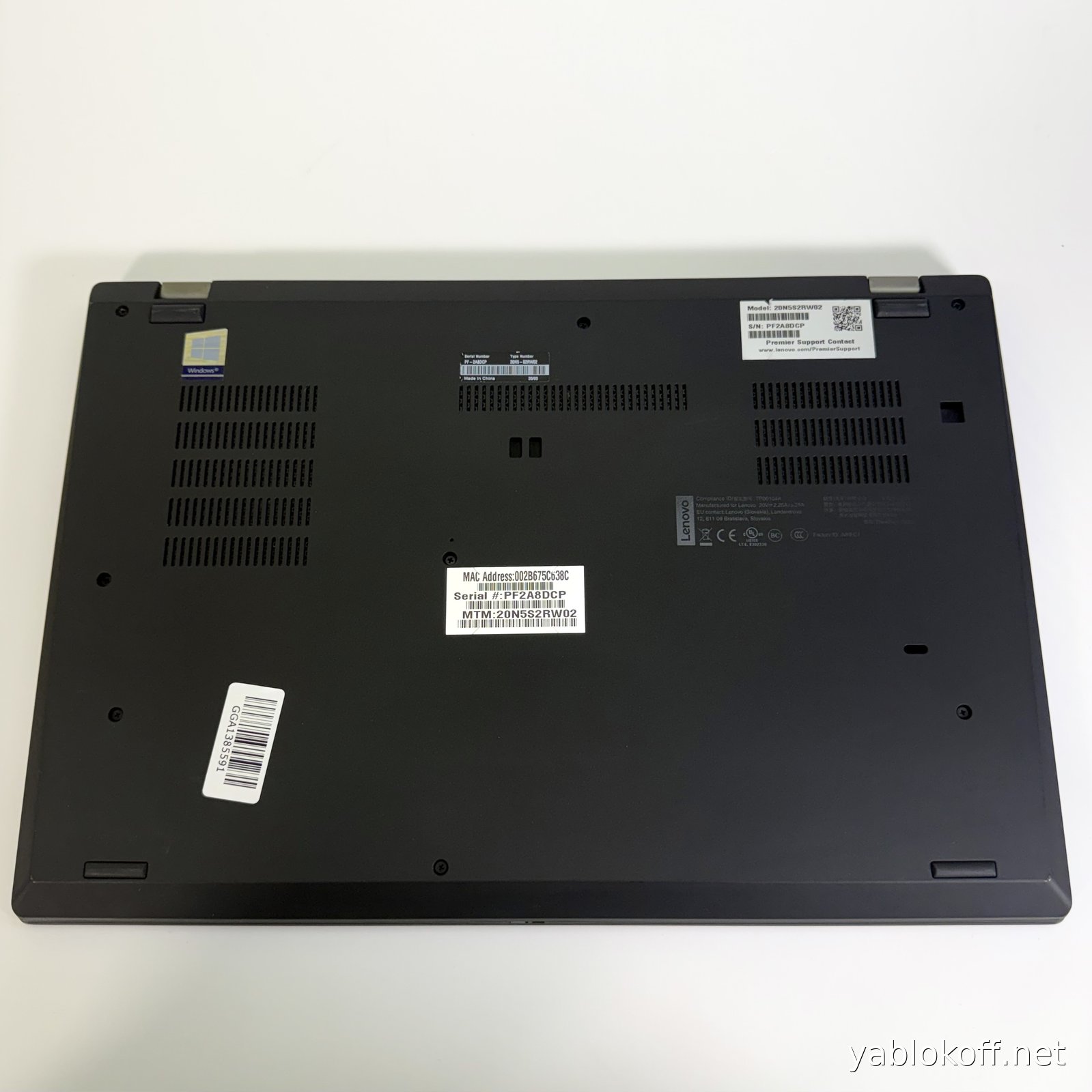 Ноутбук Lenovo ThinkPad T590 — фото 14