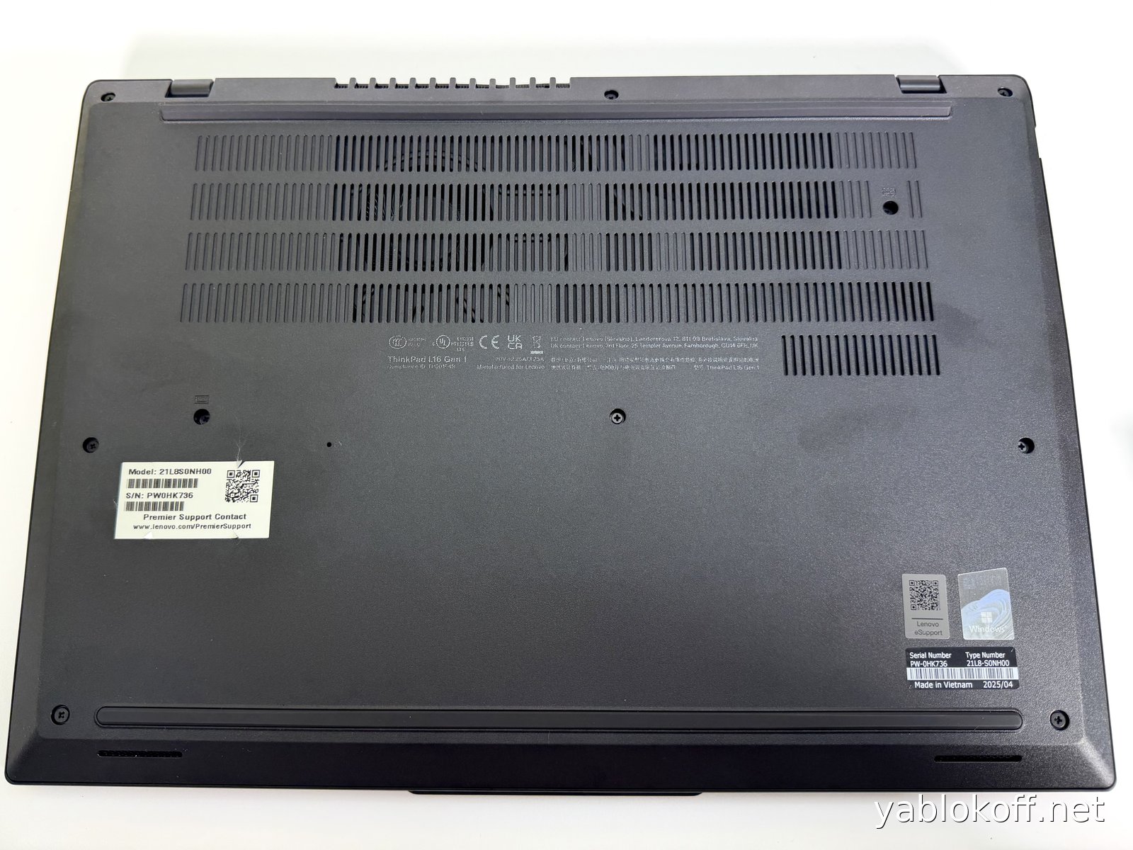 Ноутбук Lenovo ThinkPad L16 Gen1 — фото 6