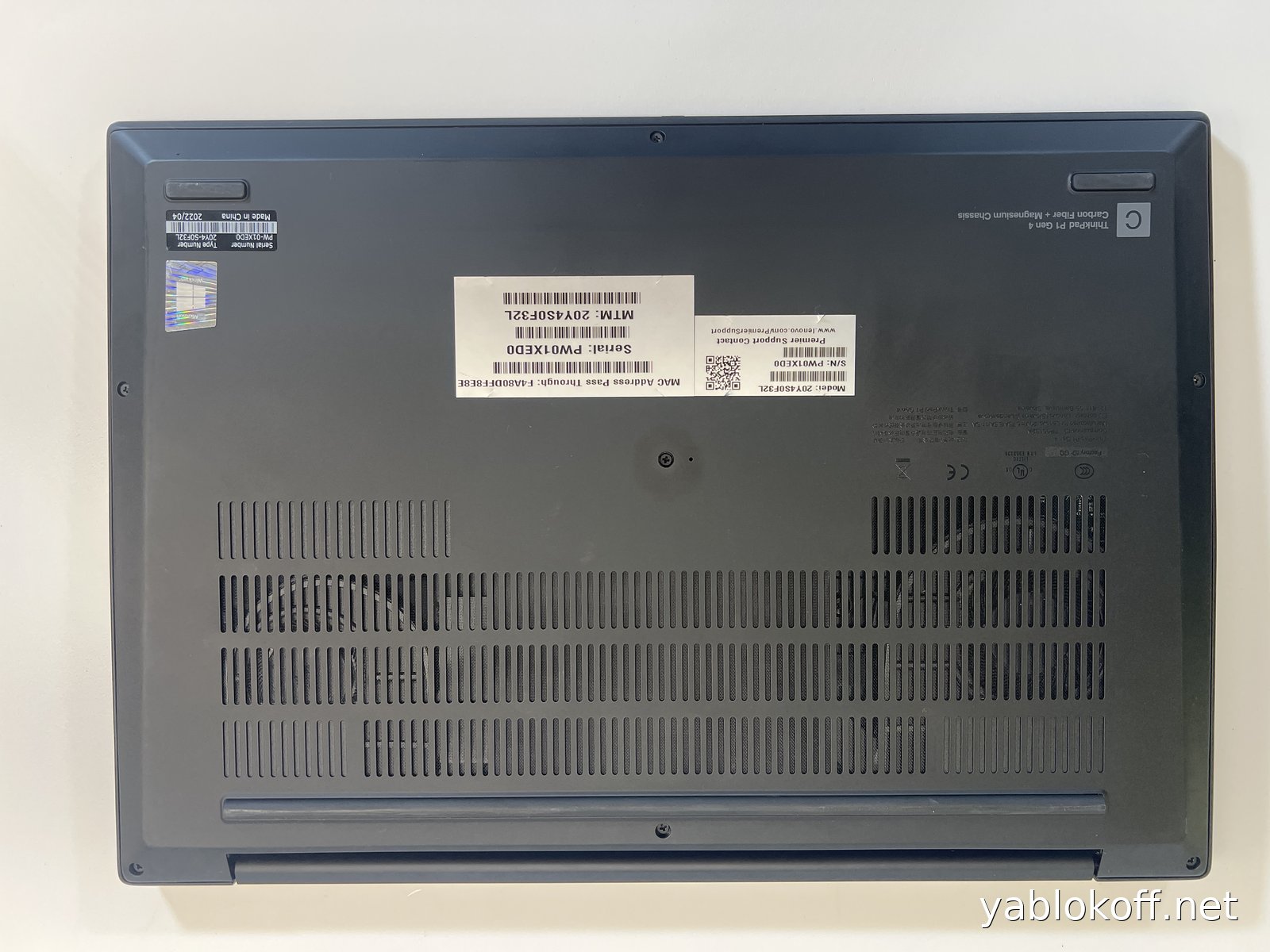 Ноутбук Lenovo ThinkPad P1 Gen 4 — фото 6