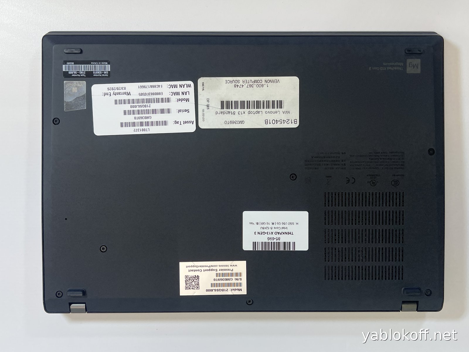 Ноутбук Lenovo ThinkPad X13 Gen 3 — фото 6